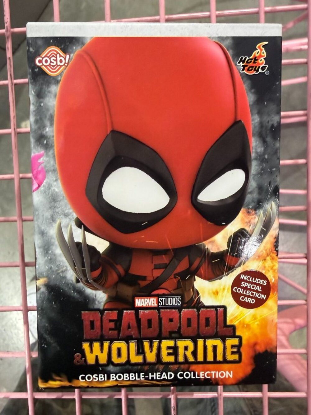 Hot Toys Cosbi Deadpool & Wolverine Bobble-Head Blind Box 1 Random New Sealed